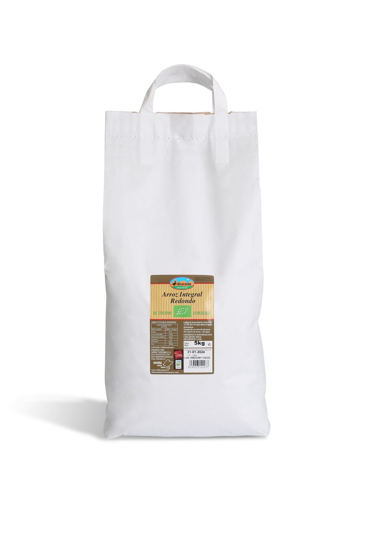 Arroz integral redondo 5k B